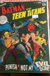 The Brave and the Bold #83 (1969) Teen Titans 