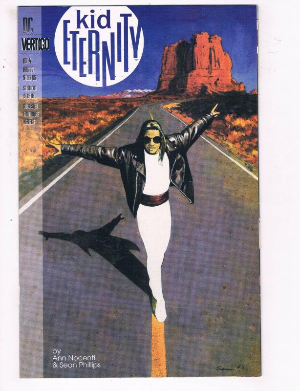 Kid Eternity #4 VF DC Vertigo Comic Book Aug 1993 DE21