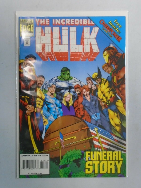 Incredible Hulk #434 4.0 VG water damaged (1995 1st Series)