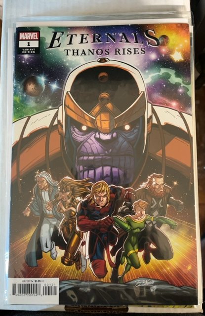 Eternals: Thanos Rises Lim Cover (2021)