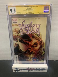 Venom # 7 Cover A CGC 9.6 2018 SS Donny Cates Comp Copy & Ryan Stegman [GC40]