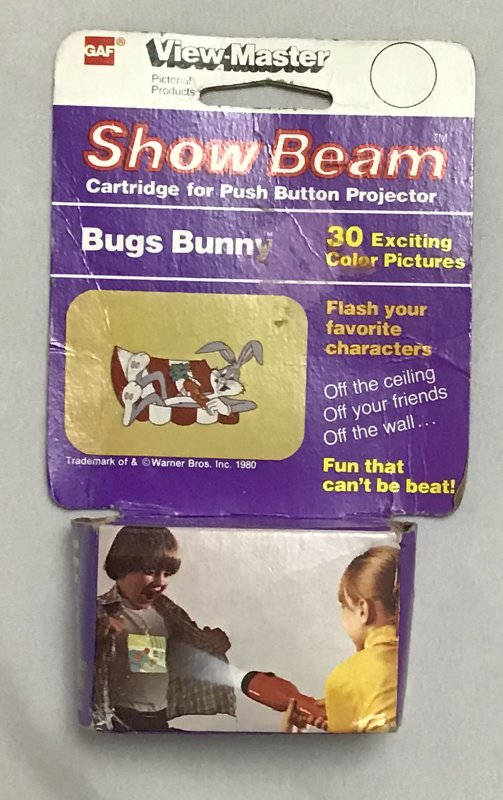 View-Master Show Beam Cartridge, Bugs Bunny, in original box