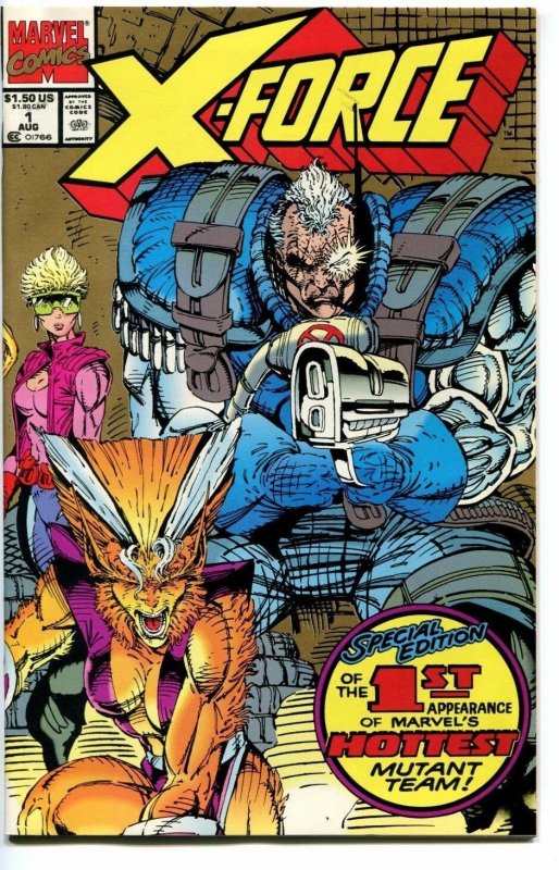 1991 X-Force #1 ~LOT OF 5~Gold Print~ (Grade 9.2 OB) WH