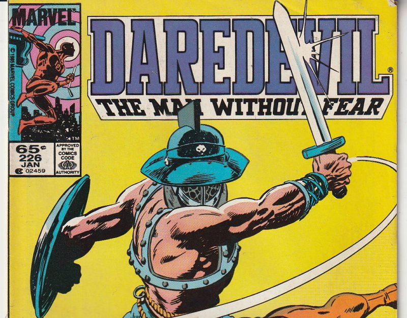 Daredevil(vol. 1)# 236  The Gladiator Returns !