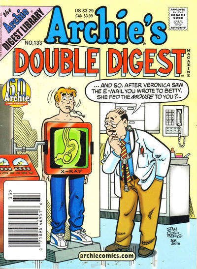 Archie's Double Digest Magazine #133 (Newsstand) FN ; Archie | June 2002 X-Ray