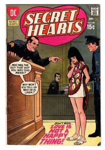 Secret Hearts #148 comic book 1970-DC-court room cover-Ric Estrada art-