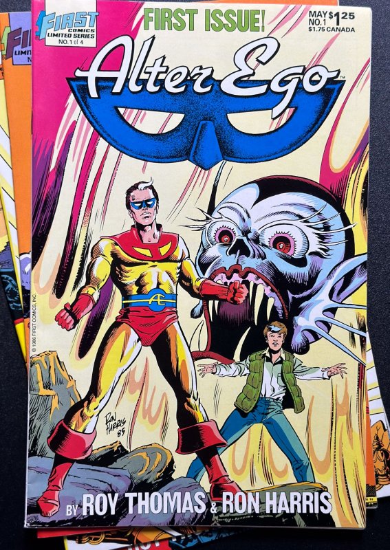 Alter Ego #1-4 (1986) [Lot of four books]