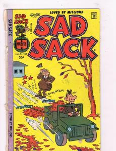 Sad Sack #260 GD Harvey Comic Book Bronze Age Comedy Army DE4