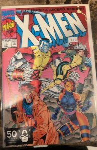 X-Men #1 Colossus and Gambit Cover (1991) X-Men 