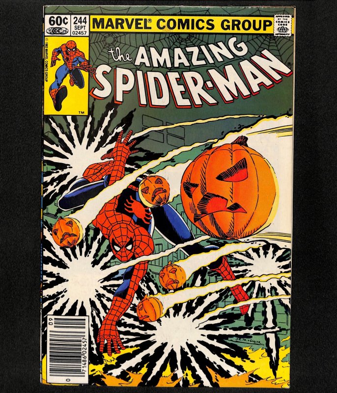 Amazing Spider-Man #244 Newsstand Variant Hobgoblin!