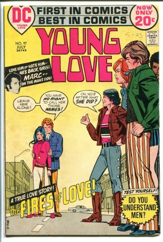 YOUNG LOVE #97-GREAT ISSUE-DC ROMANCE-COOL VG/FN