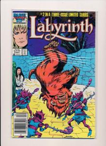 MARVEL Comics LABYRINTH THE MOVIE DEC #2 VERY FINE+  (SRU680)