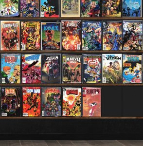 Huge Lot 150+ Comics with X-Force, Alien Legion, The Uncanny X-Men & More!