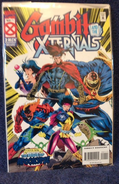 Gambit & The X-Ternals #1 Newsstand Edition (1995)