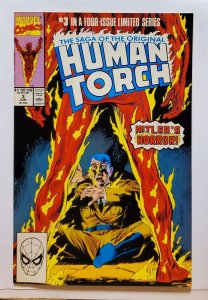 Saga of the Original Human Torch #3 (June 1990, Marvel) 8.0 VF  