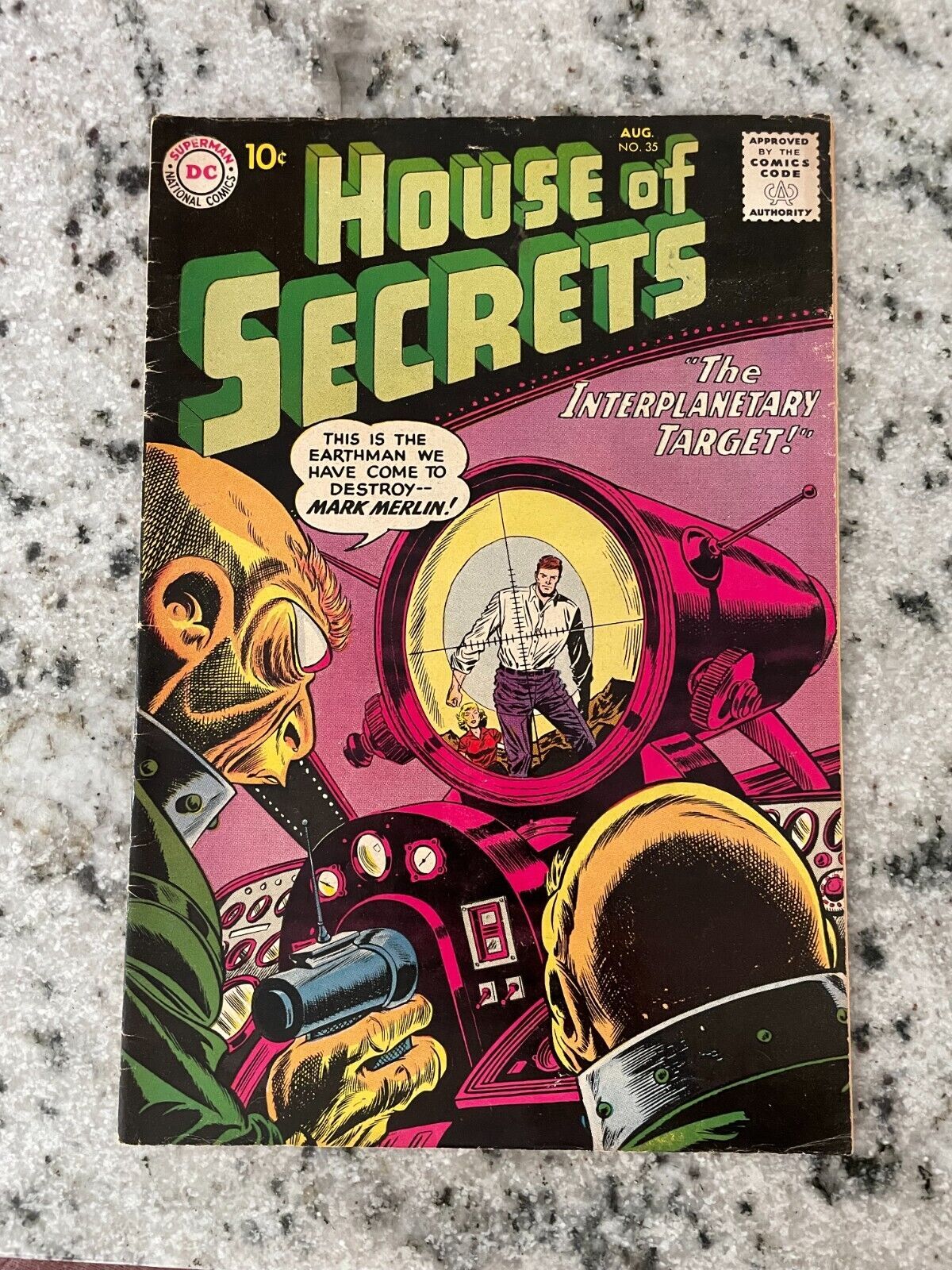 House Of Secrets Vf Dc Silver Age Comic Book Sci Fi Monsters Ht Comic Books