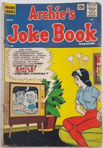 Archie's Joke Book Magazine #81 Sep 1964 Comic Book FR 1.0