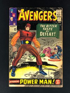 The Avengers #21 (1965) GD/VG 1st Power Man Appearance