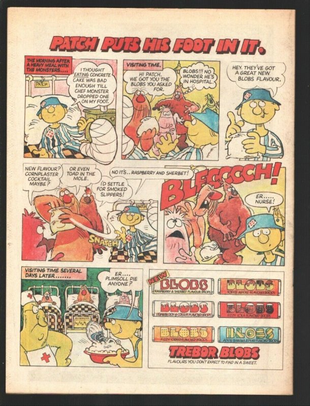 Captain Britain #7 1976-Howard the Duck appears-Origin of Hurricane-Published...