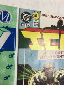 Icon (1993) # 1 (VF/NM) Milestone | 1st App Static Preview | Unsealed