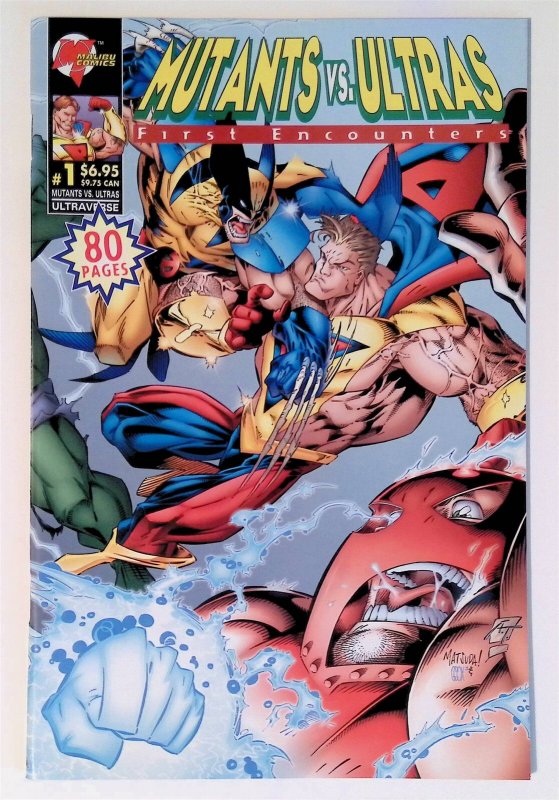 Mutants vs. Ultras: First Encounters #1 (Nov 1995, Malibu) 7.0 FN/VF