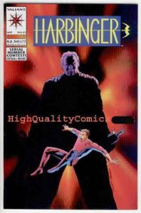 HARBINGER #21, NM+, Valiant, Resolutions, H Simpson, 1992, more Valiant in store