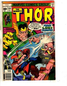 8 Mighty Thor Marvel Comics # 257 258 259 260 261 262 263 264 Loki Odin RH4