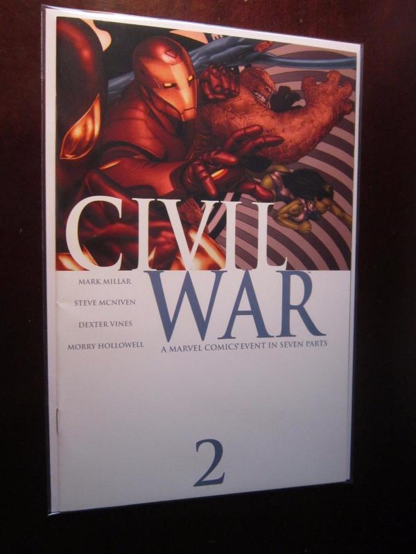 Civil War (2006 Marvel) #2A - 8.0 VF - 2006