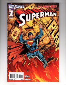 Superman #1 (2011) DEBUT ISSUE!George Perez! / GMA1