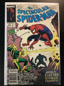 The Spectacular Spider-Man #157 Newsstand Edition (1989)