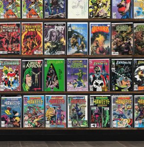 Huge Lot 140+ Comics with Solo Avengers, Green Arrow, L.E.G.I.O.N. & More!