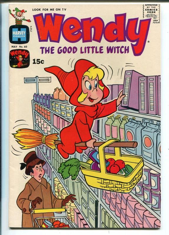 Wendy The Good Little Witch #60 1970-Harvey-grocery store cover-VF