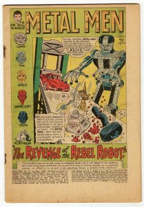 Metal Men #15 ORIGINAL Vintage 1965 DC Comics (Coverless) 