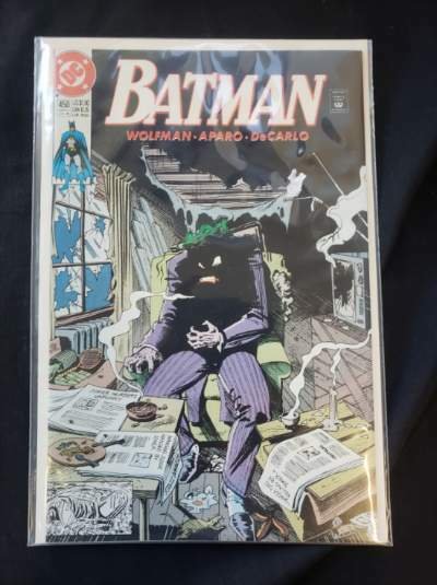 BATMAN 6PC (VF) ISSUES #450-54, & 456, DARK KNIGHT DARK CITY, WILDCARD! 1990