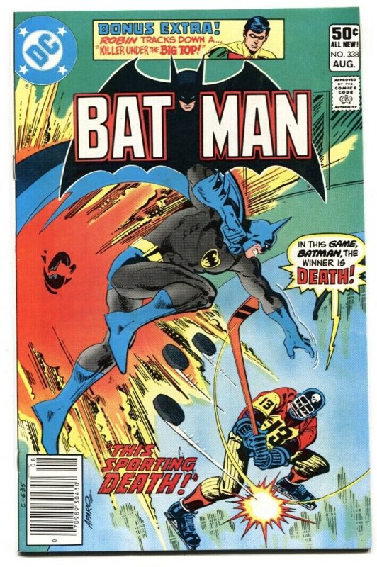 Batman #338 NEWSSTAND VARIANT 1981-Bronze Age-DC NM-