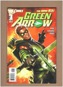 Green Arrow #1 DC Comics 2011 New 52 George Peres & Dan Jurgens VF+ 8.5 