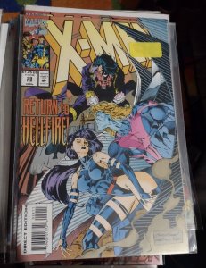 X MEN # 29 1994, Marvel DISNEY  RETURN TO HELLFIRE PSYLOCKE DIRECT