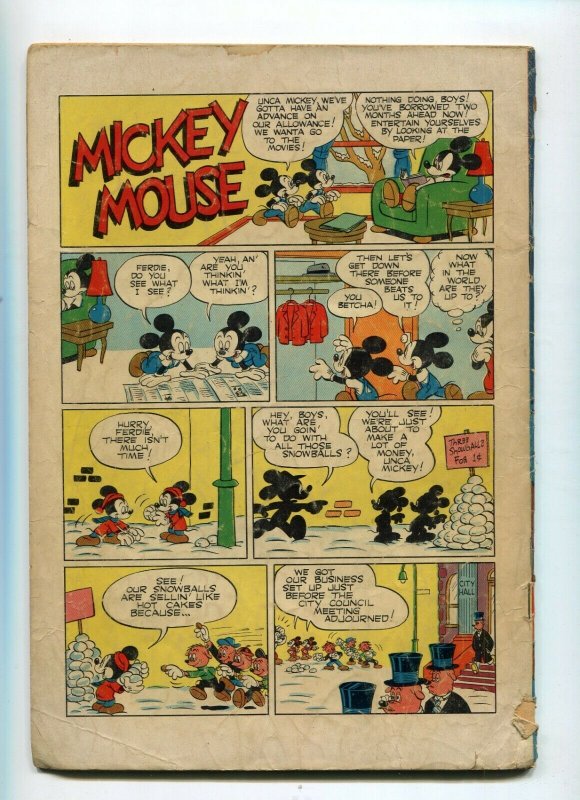 Dell Four Color 313 GD/VG Mickey Mouse Mystery Double Cross Ranch