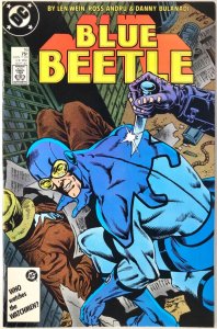 BLUE BEETLE Comic Issue 16 — Ted Kord .75 Cover — 1987 DC Universe VF+ Condition 
