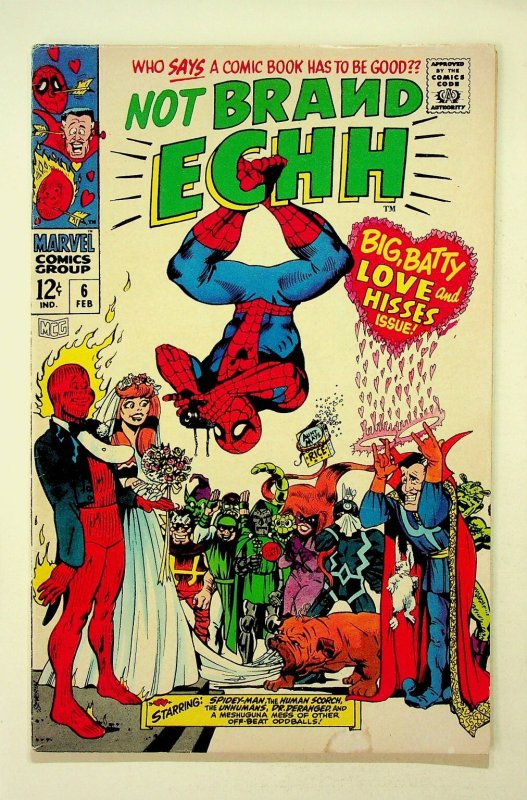 Not Brand Echh #6 Marvel Comics Spider-Man Red Skull Doctor Strange Silver Age