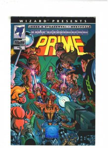 Prime #1/2 VF+ 8.5 Malibu Press Ultraverse Wizard Exclusice w/COA