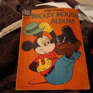 Four Color #1151 Walt Disney's Mickey Mouse Album Nov 1960 Jan 1961 silver age