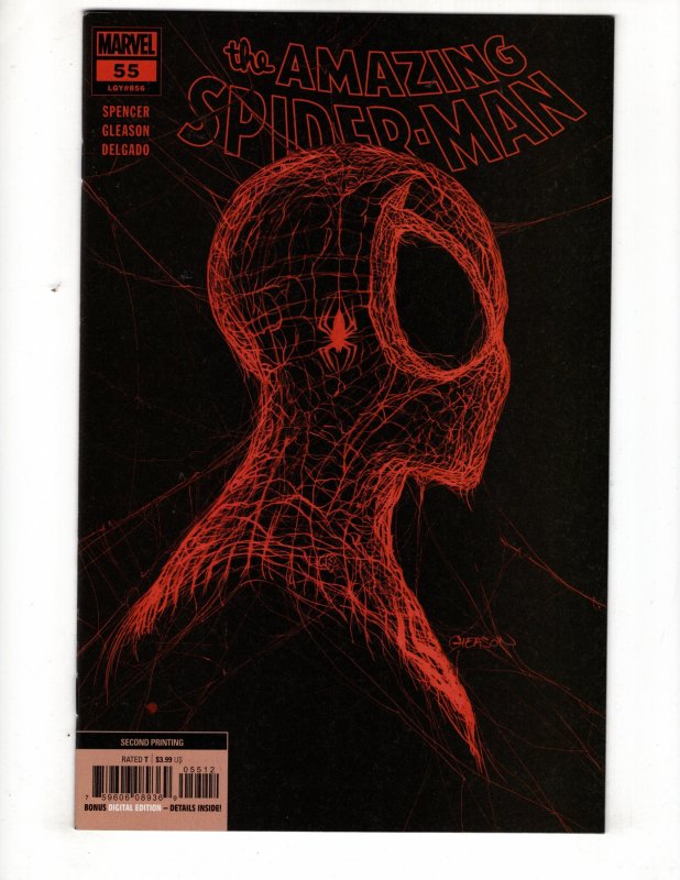 The Amazing Spider-Man #55 (2021) Patrick Gleason Web-Head Cover / ID#119