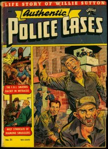 Authentic Police Cases #21  1952 - St. John  -G+ - Comic Book