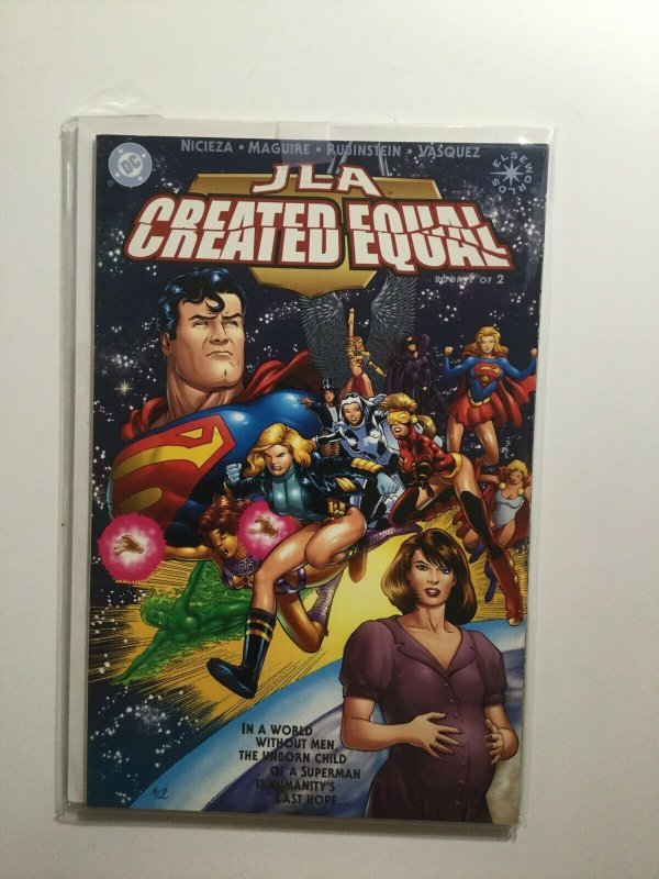 JLA Created Equal Book 1 2 Near Mint Nm Elseworlds Dc Comics