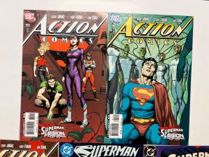 5 Action Comics DC Comic Books # 698 738 860 861 862 Superman Flash 32 JS42
