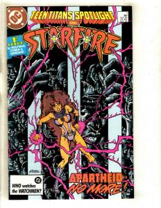 12 Teen Titans Spotlight DC Comics # 1 2 3 4 6 7 8 9 11 12 13 14 Starfire JF8