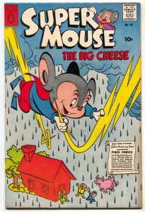 Supermouse #45 1958- Final issue- Funny Animal VF