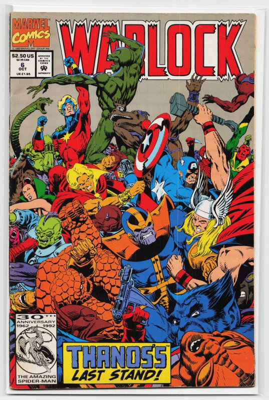 Warlock #6 (1992) Warlock