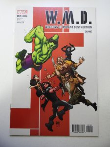 Weapons of Mutant Destruction: Alpha Ferry Cover (2017) NM- Condition